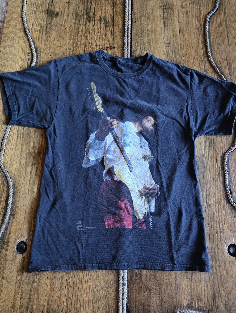 Jimi Hendrix Experience 2014 Concert T Shirt Black Medium